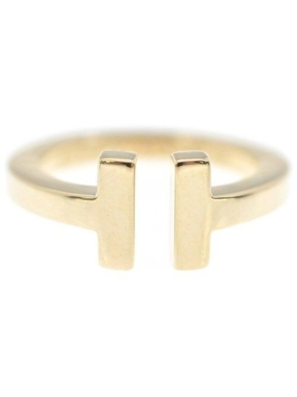 Tiffany & Co T Square Ring 18K Yellow Gold New